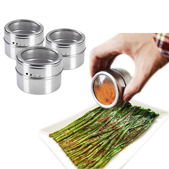 1pcs Stainless Steel Seasoning Container