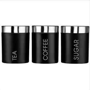 3pcs Tea Coffee Sugar Kitchen Storage