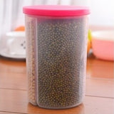 Candy Color Dismountable Storage Bottles Jars With 3 Slots
