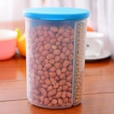 Candy Color Dismountable Storage Bottles Jars With 3 Slots