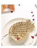 Creative Gold Pineapple Ceramic Storage Tray