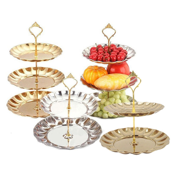 Fruit Plates Stand Pastry Tray