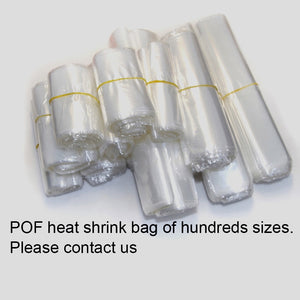 100pcs/lot 10/12/15/20/25/30/40cm POF Transparent Plastic