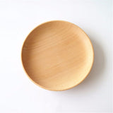 Round Wooden Plate