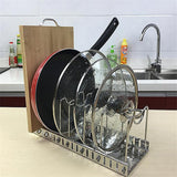 Adjustable Stainless Steel Storage Rack Organizer