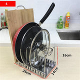 Adjustable Stainless Steel Storage Rack Organizer
