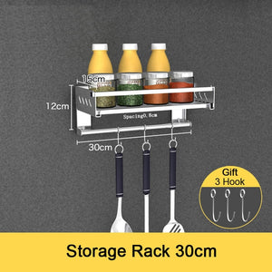 Stainless Steel Kitchen Storage Rack Holder