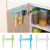 1PC Kitchen Door Rack Hooks Hanging Storage