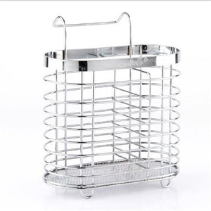 Stainless Steel Drain Rack Spoon Fork Organizer