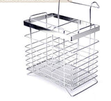 Stainless Steel Drain Rack Spoon Fork Organizer