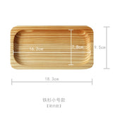 Japan Style Wood Desserts Plate Eco Natural Creative Fruits Cutting Boards