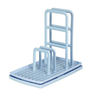 Desktop Rag Rack Dish Cloth Drain Free Punching Sponge Soap Shelf Storage