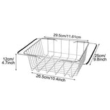 Stainless Steel Sink Dish Drying Rack