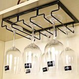 Iron Metal Craft 3 Rows Steamware Hanger Wine Glass Cup Holder