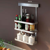 Stainless Steel Kitchen Rack Multifunction Stoarge Organizer Tools