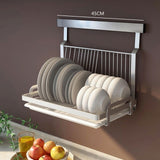 Stainless Steel Kitchen Rack Multifunction Stoarge Organizer Tools