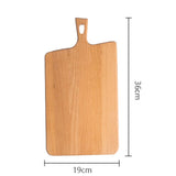 1Pcs Japanese Wooden Bread Pizza Tray