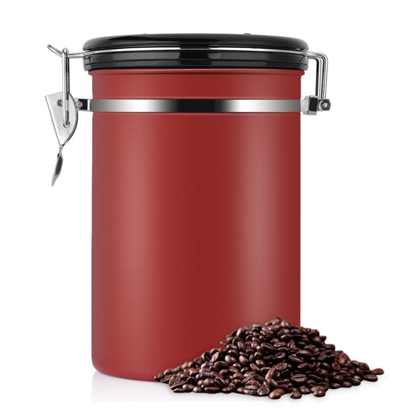 Stainless Steel Airtight Coffee Container