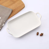 Japanese Style Simple Double Ear Storage Tray