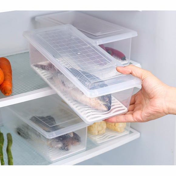 2 Pcs Food Storage Container Refrigerator Storage Box