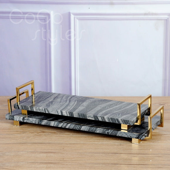 Cocostyles InsFashion Super Top Marble Serving Tray