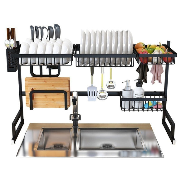 Stainless Steel Kitchen Sink Rack  Dish Organizer