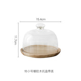 1pcs/Glass Transparent Cover Cake Plate has been imported to Shopify store.