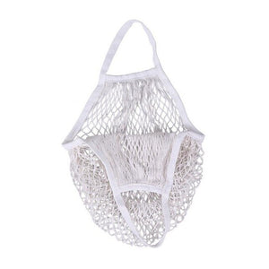 Stylish Cotton Woven Mesh Storage Bag B