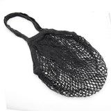 Stylish Cotton Woven Mesh Storage Bag B