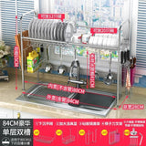 Stainless Steel Dishes Rack Stready Sink Drain Rack Kitchen Oragnizer
