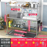 Stainless Steel Dishes Rack Stready Sink Drain Rack Kitchen Oragnizer
