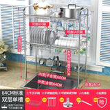 Stainless Steel Dishes Rack Stready Sink Drain Rack Kitchen Oragnizer