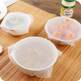 1 PC Reusable Silicone Bowl Cover Food Wrap Seal Vacuum