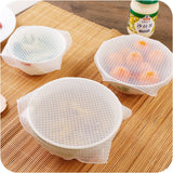 1 PC Reusable Silicone Bowl Cover Food Wrap Seal Vacuum