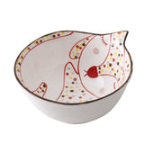 Creative Cartoon Animal Ceramic Plate 1Pc