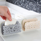 Kitchen Dish Cloths Rack Suction Sponge Holder
