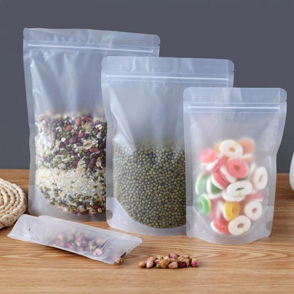 10pcs/Lot Plastic Clear Food Storage