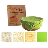 3PCS Beeswax Organic Cotton Beeswax Fresh Cloth