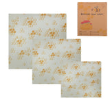 3PCS Beeswax Organic Cotton Beeswax Fresh Cloth