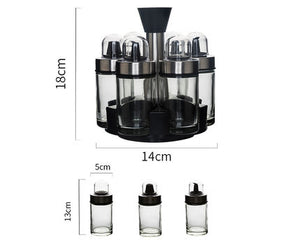 Seasoning Bottle Jar 6 Piece Set