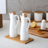 Home Ceramic Soy Sauce Bottle Vinegar Dressing Jar