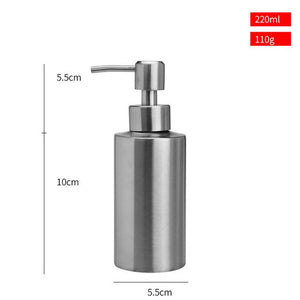 3 Types Stainless Steel Soap Pump