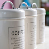 3Pcs/Set Spice Jar Sugar Coffee Tea Canister Food Storage