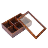 Innovative Wooden Nuts Tray Compartments