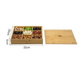 Chinese Snack Candy Storage Tray Creative Wood