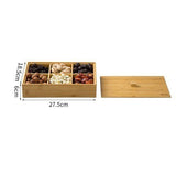 Chinese Snack Candy Storage Tray Creative Wood