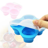 4 Hole Baby Food Freezer Tray