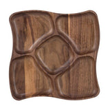 Natural Wooden Dried Fruit Plate