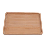 Household Kitchen Accessories Rectangular Wooden Tray