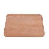 Household Kitchen Accessories Rectangular Wooden Tray